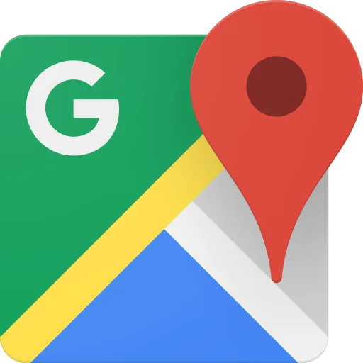 Google Maps icono en PNG transparencia optimizado