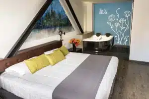 Interiores modernos Hotel Wess